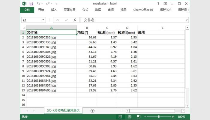 SC-K1型原位活體植物分枝角自動(dòng)測(cè)量?jī)x